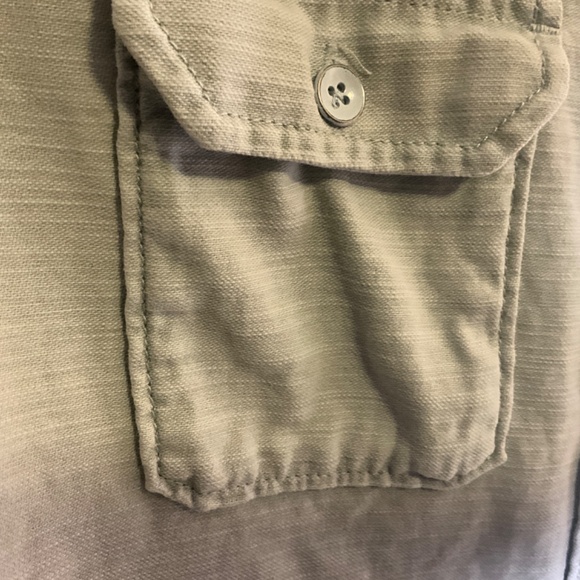 BDG Stone hue Casual Utility Shirt /Workwear button shirt/ Denim-style Shirt xs - Picture 6 of 9